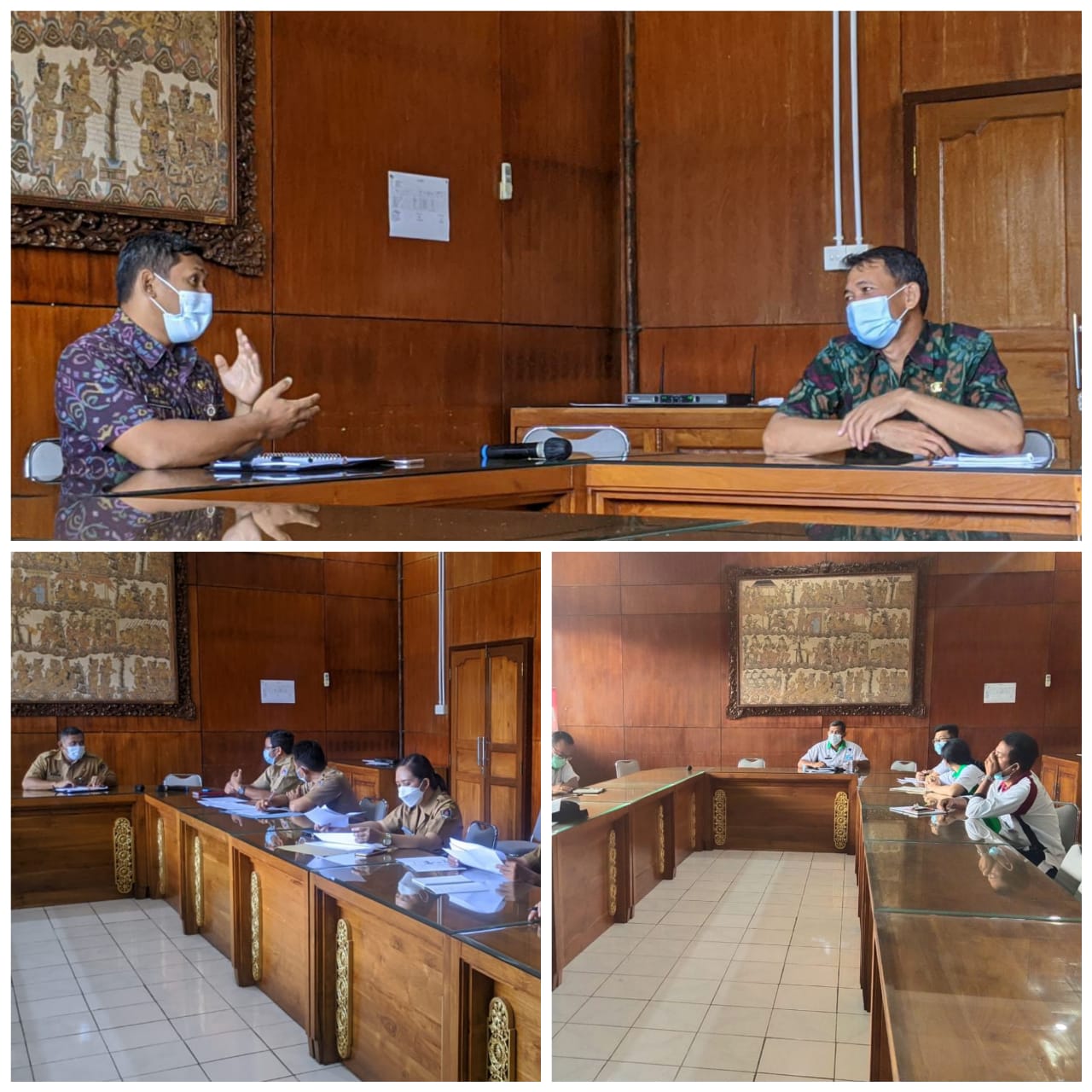 Rapat Penyempurnaan dan Pemantauan Pelaksanaan Rencana Kerja Reformasi Birokrasi Pemerintah Kabupaten Klungkung Tahun 2021