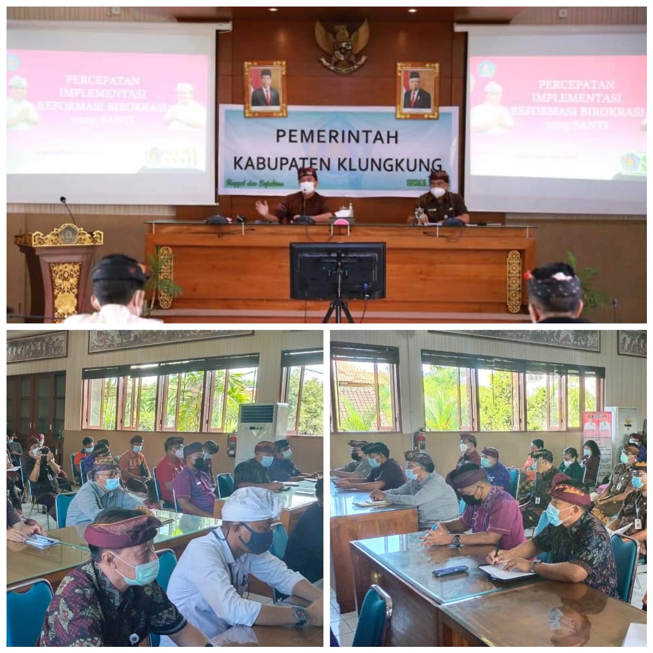 PERCEPATAN IMPLEMENTASI REFORMASI BIROKRASI YANG SANTI DI LINGKUNGAN PEMERINTAH KABUPATEN KLUNGKUNG
