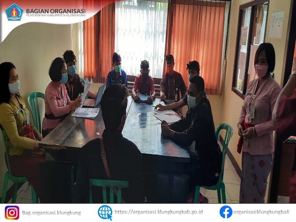 AUDIT KEARSIPAN OLEH DINAS KEARSIPAN DAN PERPUSTAKAAN KABUPATEN KLUNGKUNG