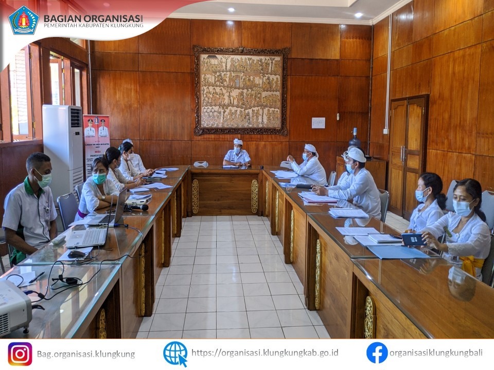 Desk SOTK Badan Pengelolaan Keuangan dan Pendapatan Daerah Kabupaten Klungkung