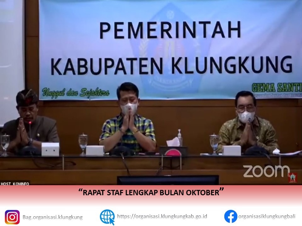 RAPAT STAF LENGKAP BULAN OKTOBER