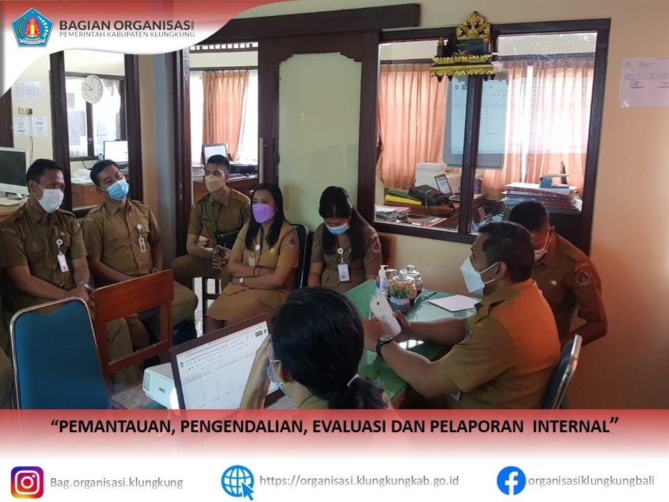 EVALUASI INTERNAL BAGIAN ORGANISASI