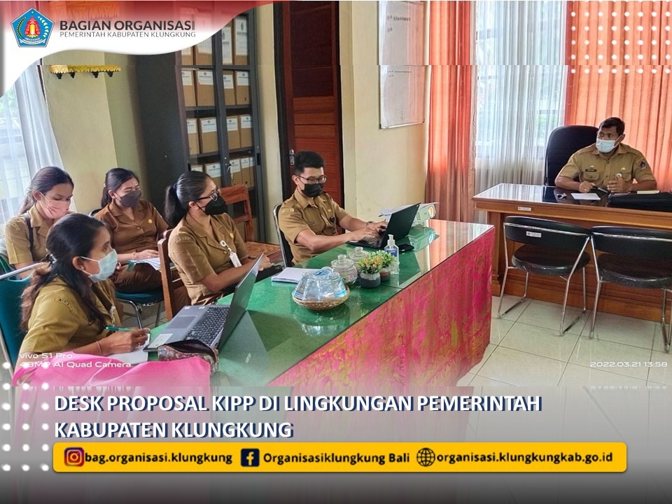 EMPAT INOVASI DINAS KESEHATAN DISIAPKAN DALAM KIPP 2022