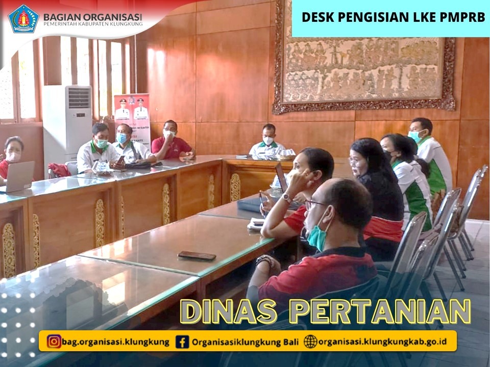 PENGISIAN LKE PMPRB DINAS PERTANIAN