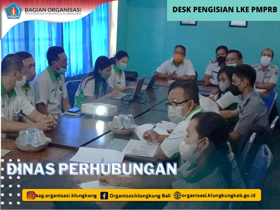 PENGISIAN LKE PMPRB DINAS PERHUBUNGAN