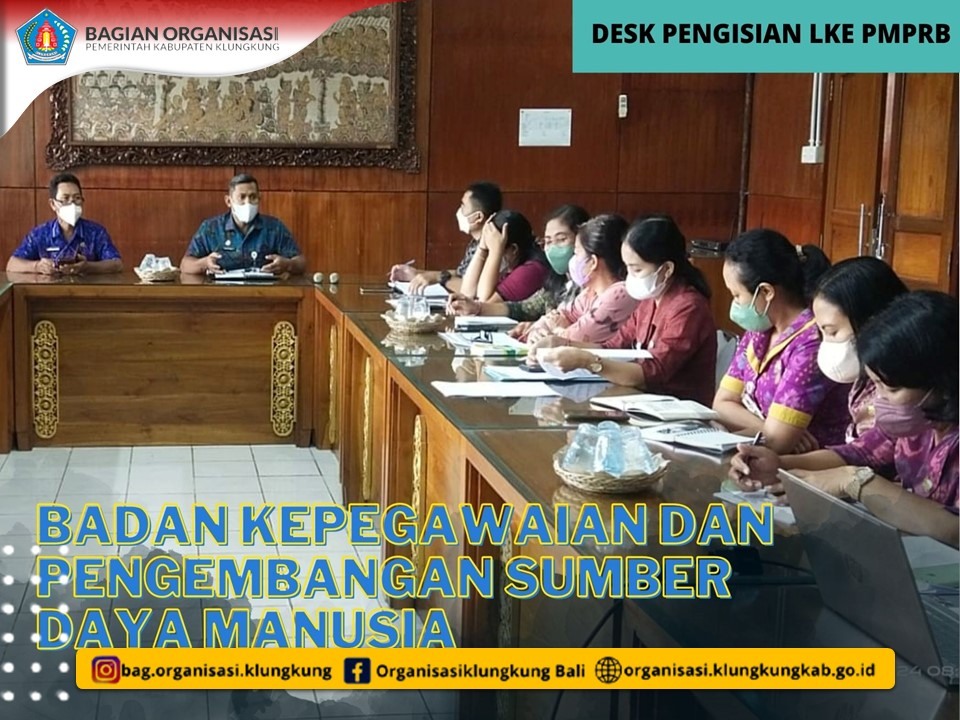 PENGISIAN LKE PMPRB BADAN KEPEGAWAIAN DAN PENGEMBANGAN SUMBER DAYA MANUSIA