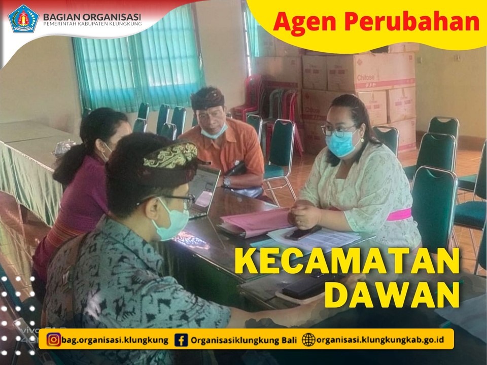 PENILAIAN EVALUASI PENGEMBANGAN BUDAYA KERJA KEC. KLUNGKUNG DAN DAWAN
