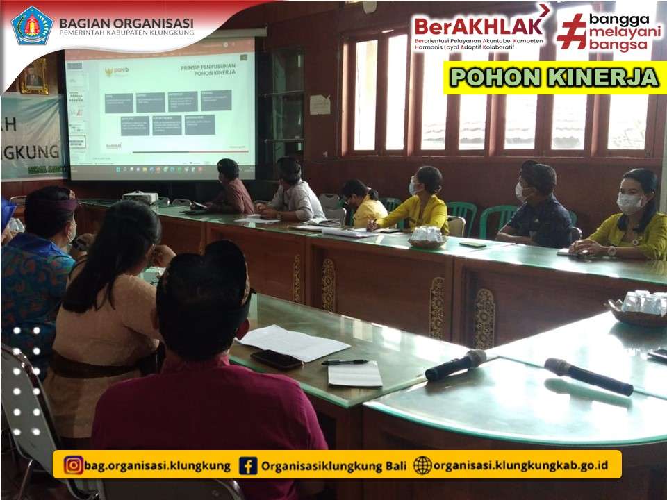 PEMBAHASAN POHON KINERJA DINAS SOSIAL, PEMBERDAYAAN PEREMPUAN DAN PERLINDUNGAN ANAK