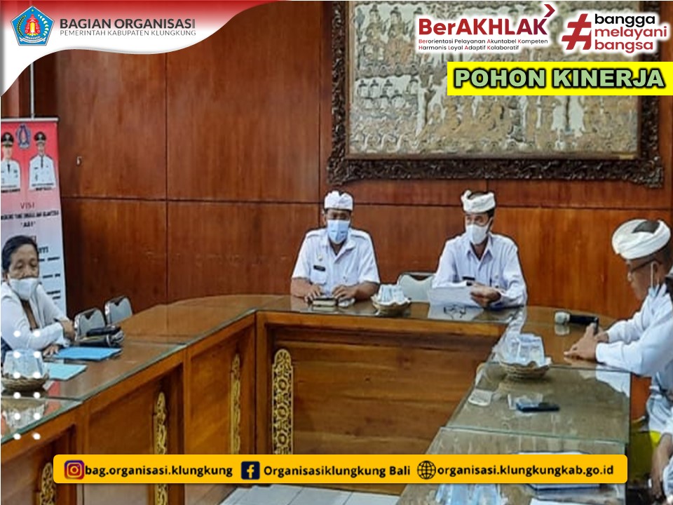 PEMBAHASAN POHON KINERJA DINAS DINAS KEARSIPAN DAN PERPUSTAKAAN