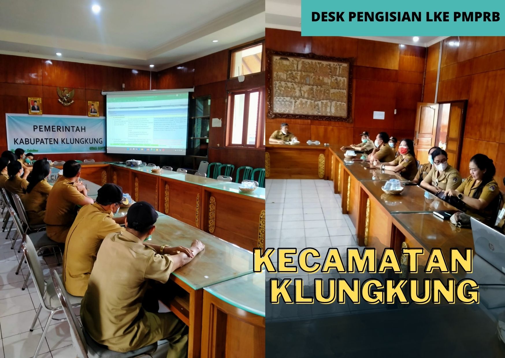 PENGISIAN LKE PMPRB KECAMATAN KLUNGKUNG