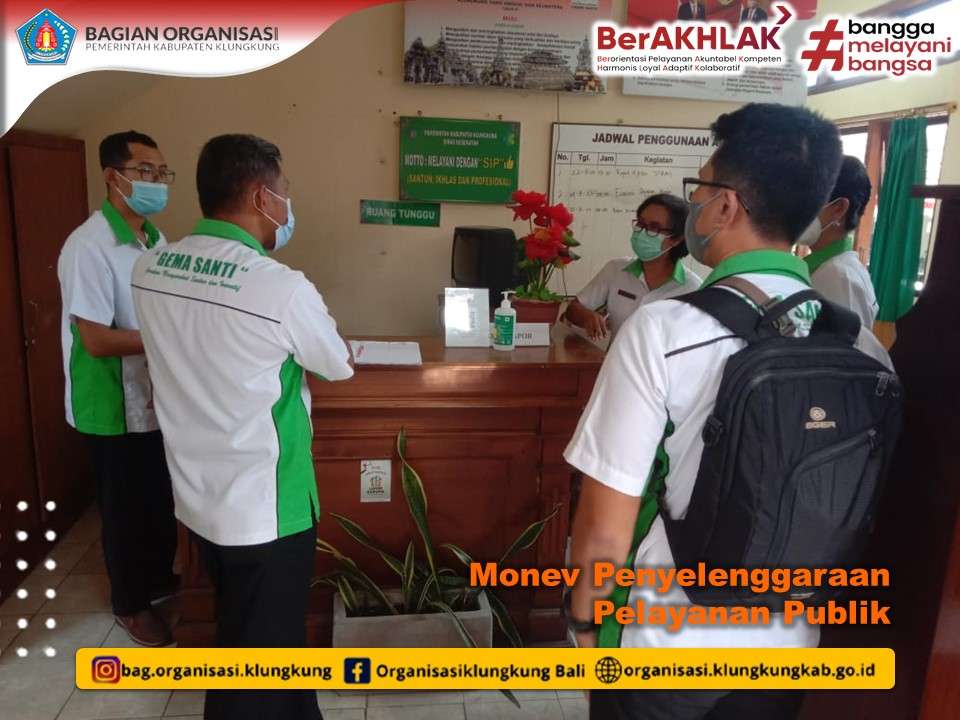 Monev Penyelenggaran Pelayanan Publik