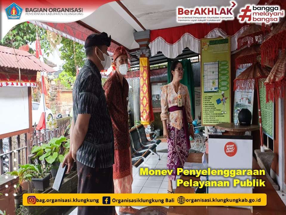 Monev Penyelenggaraan Pelayanan Publik