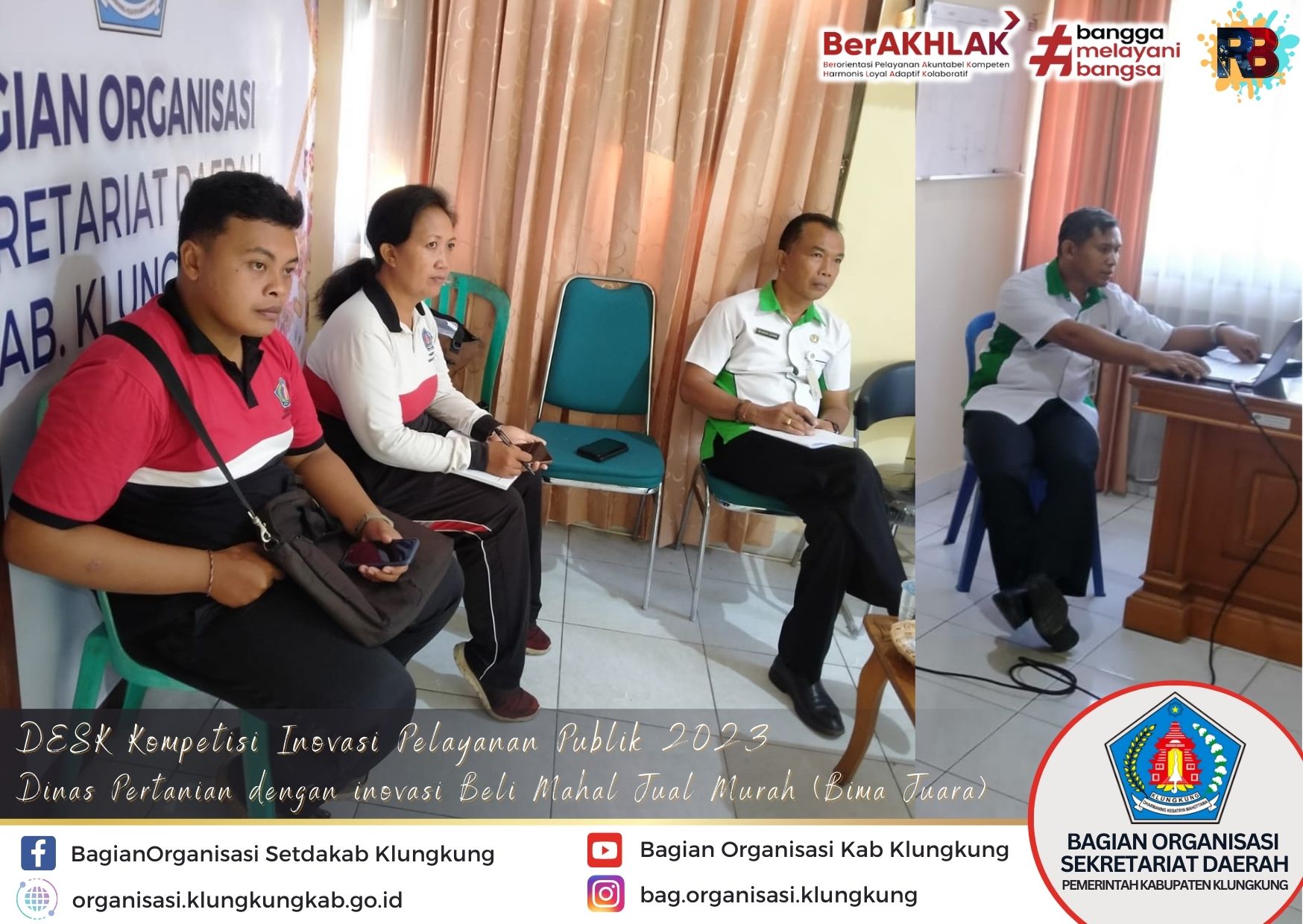 Persiapan KIPP Dinas Pertanian Kab. Klungkung