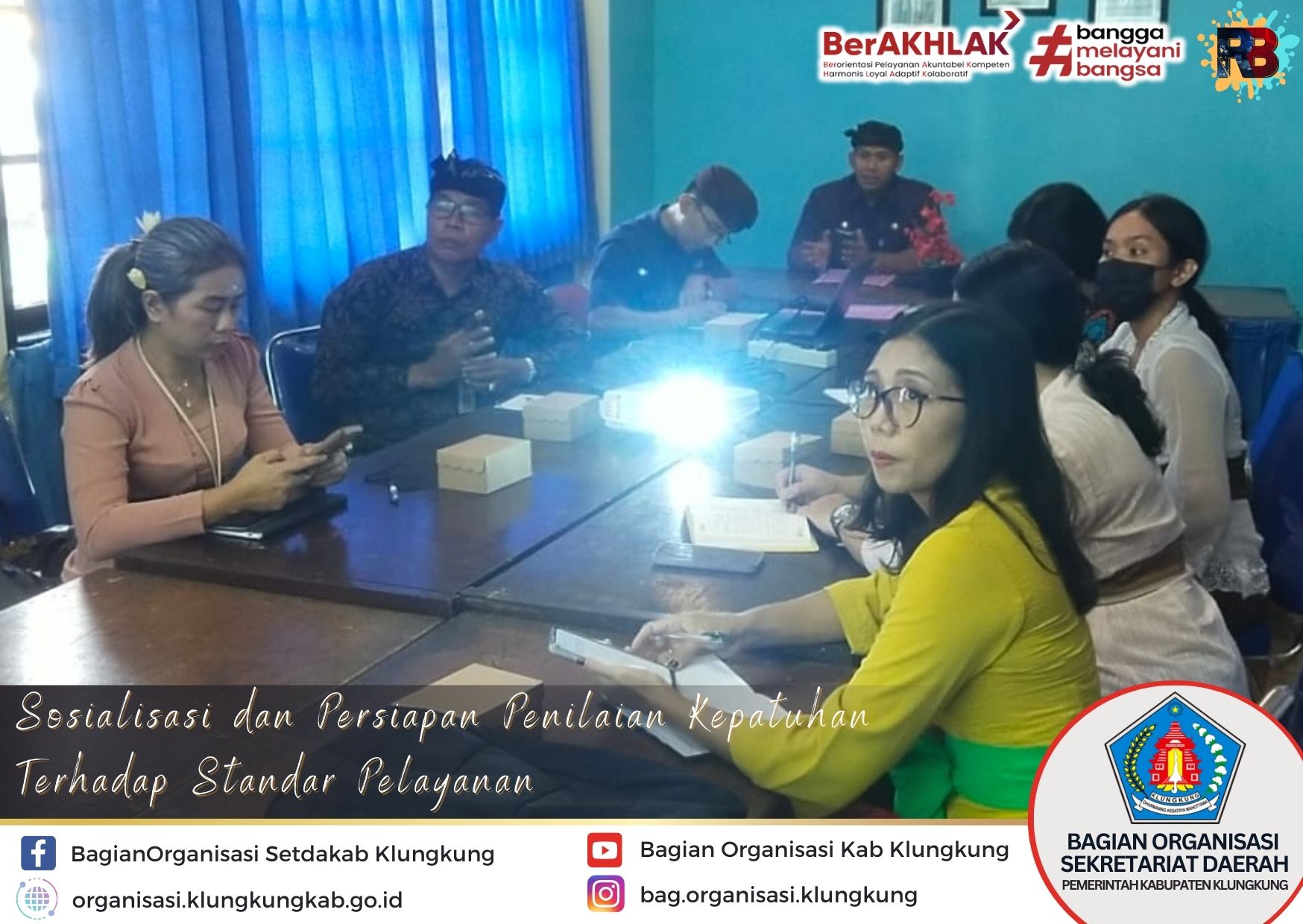PERSIAPAN PENILAIAN KEPATUHAN TERHADAP STANDAR PELAYANAN PUBLIK OLEH OMBUDSMAN REPUBLIK INDONESIA TAHUN 2023