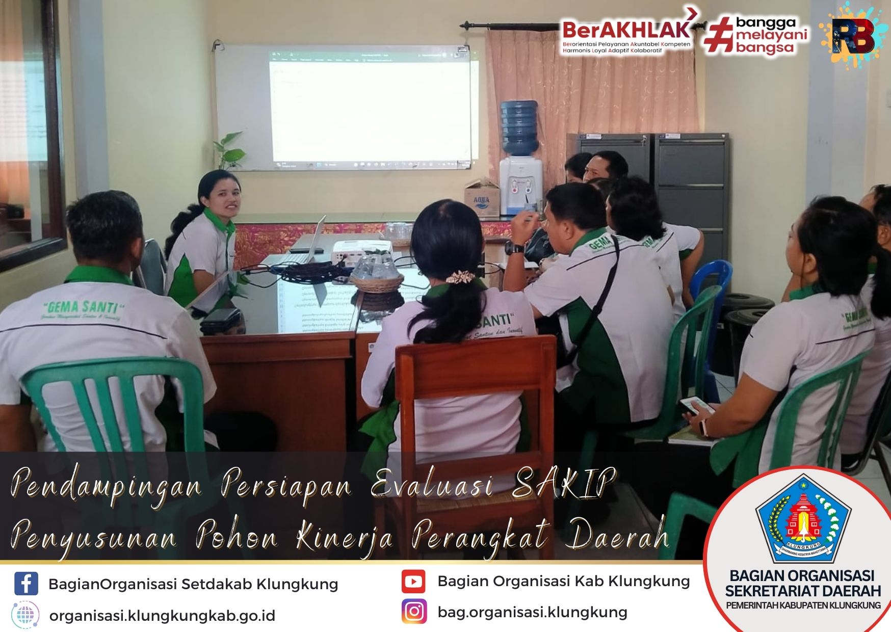 Pendampingan Persiapan Evaluasi SAKIP dan Penyusunan Pohon Kinerja Dinas Sosial, Pemberdayaan Perempuan dan Perlindungan Anak