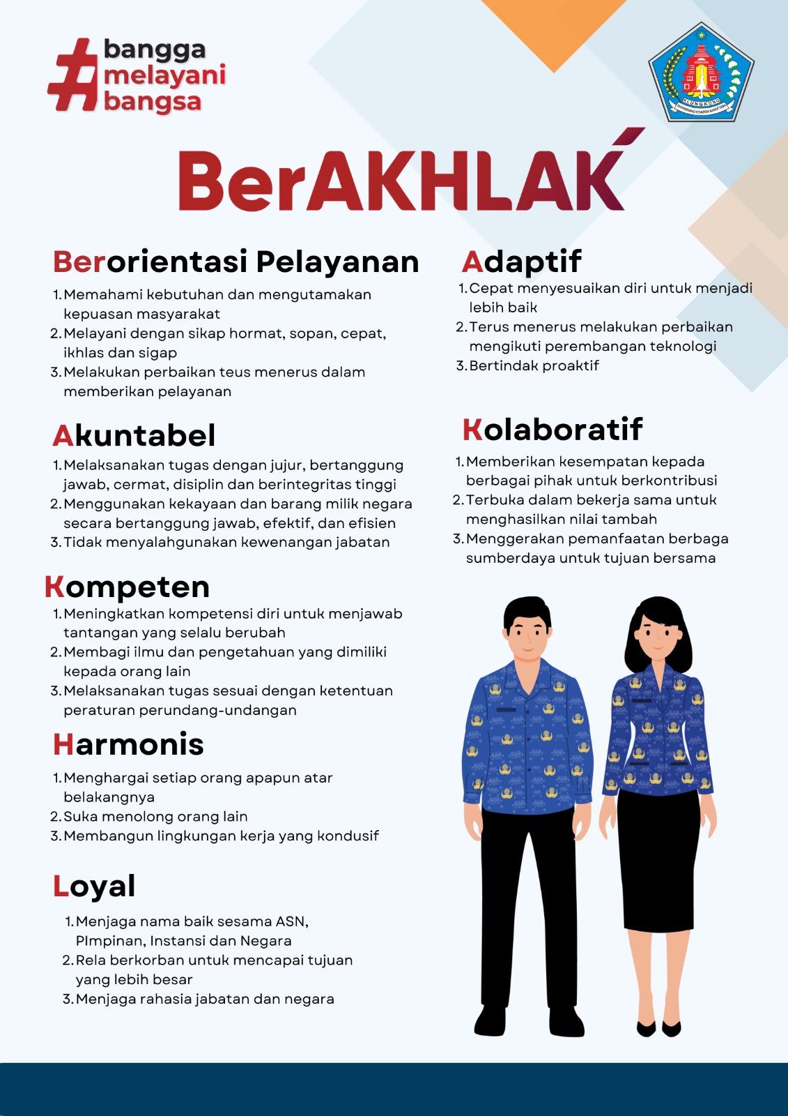 Core Values ASN BerAKHLAK