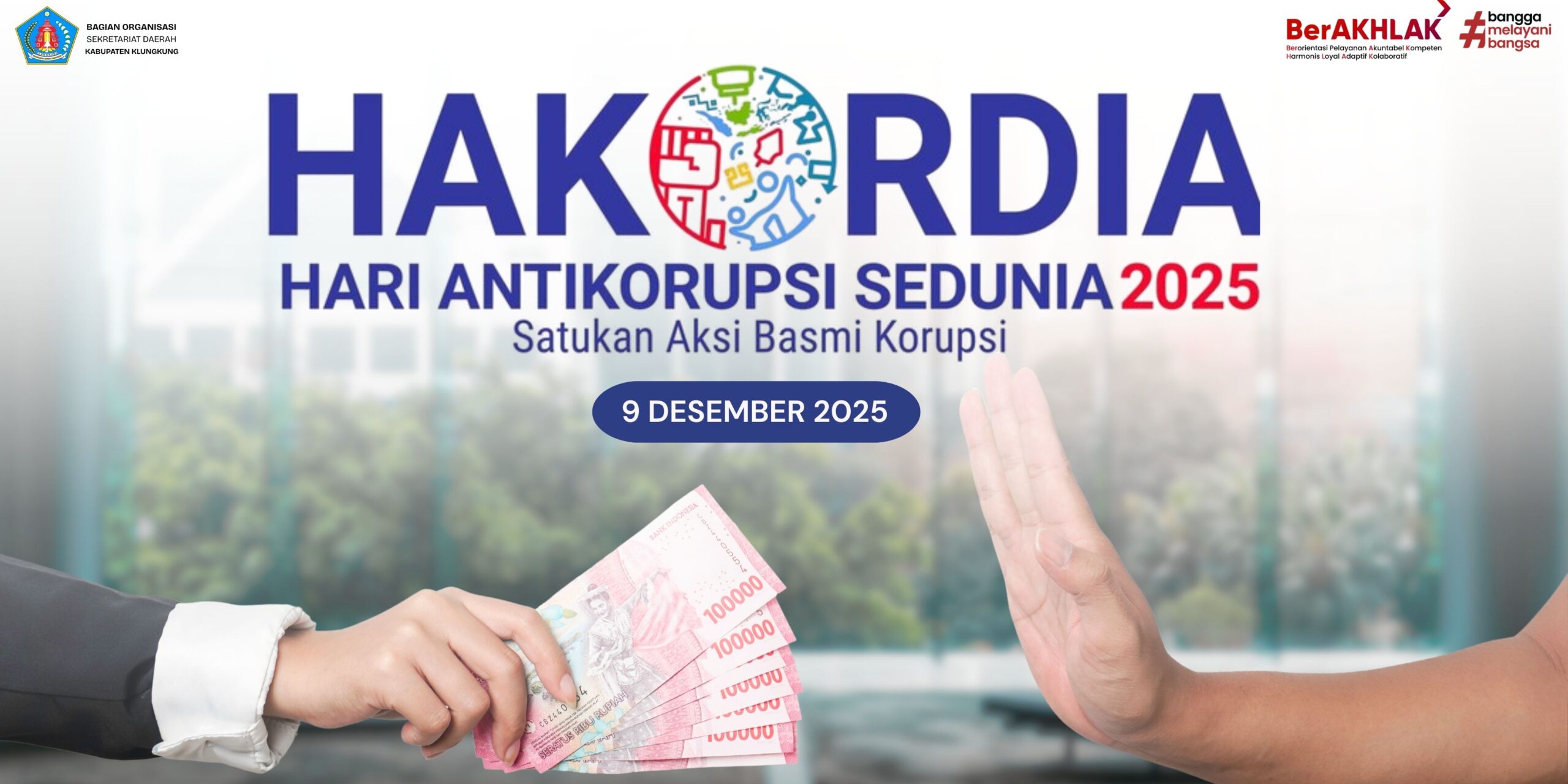 Peringatan Hari Antikorupsi Sedunia 2025: Satukan Aksi, Basmi Korupsi